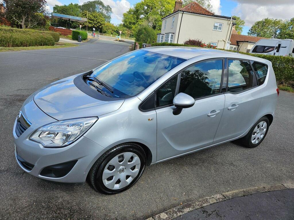 Vauxhall Meriva Mpv 1.4T 16V Exclusiv Euro 5 201313 Silver #5