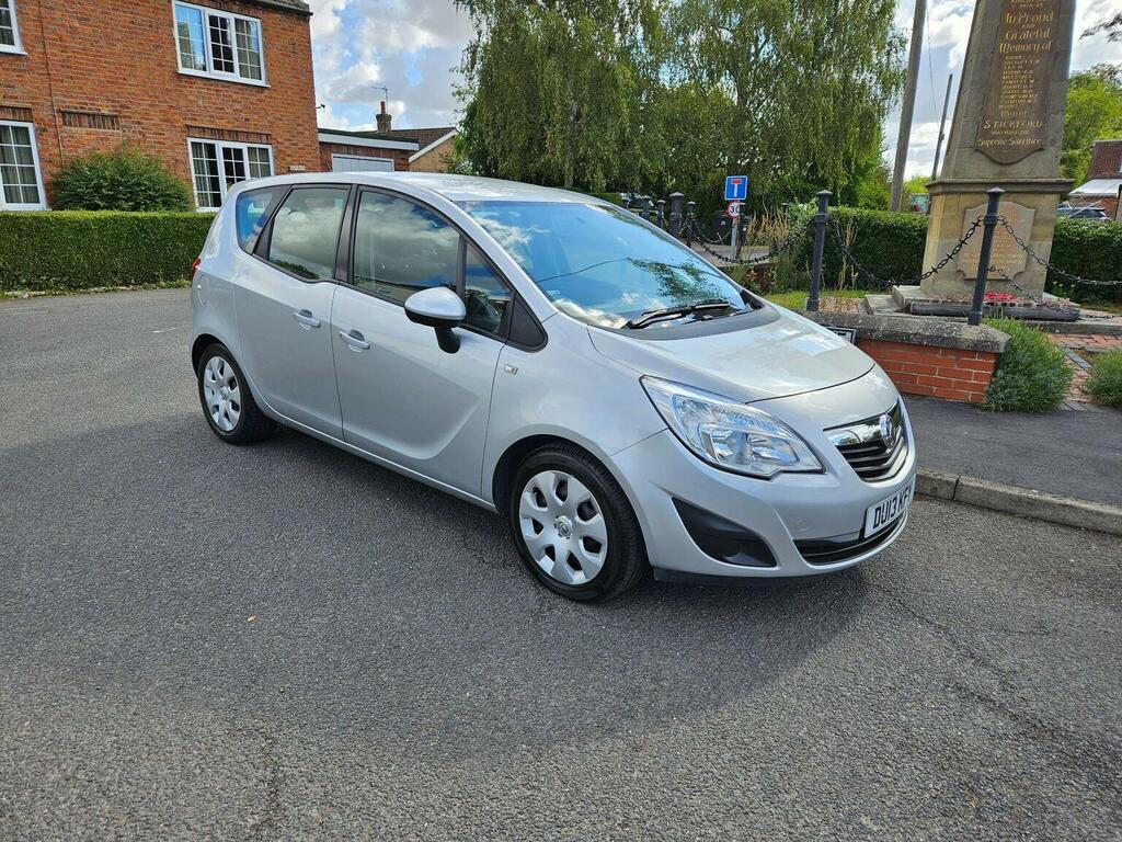 Vauxhall Meriva Mpv 1.4T 16V Exclusiv Euro 5 201313 Silver #6