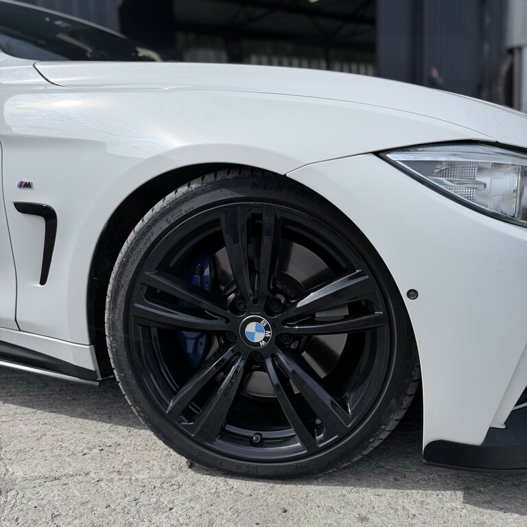 BMW 4 Series Gran Coupe 3.0 435D Xdrive M Sport Coupe White #2