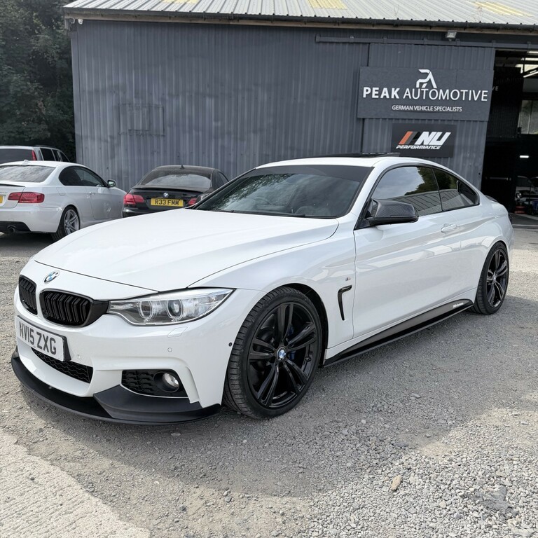 BMW 4 Series Gran Coupe 3.0 435D Xdrive M Sport Coupe White #6