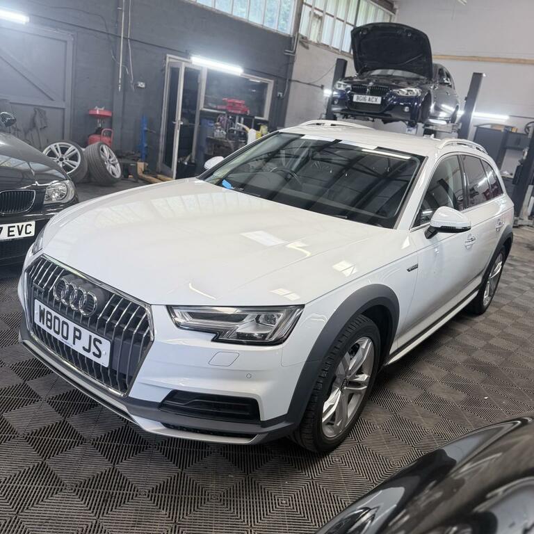 Audi A4 Allroad 2.0 Tdi Sport White #3