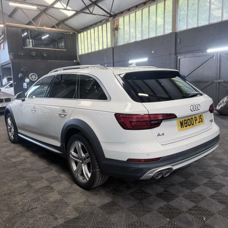 Audi A4 Allroad 2.0 Tdi Sport White #2