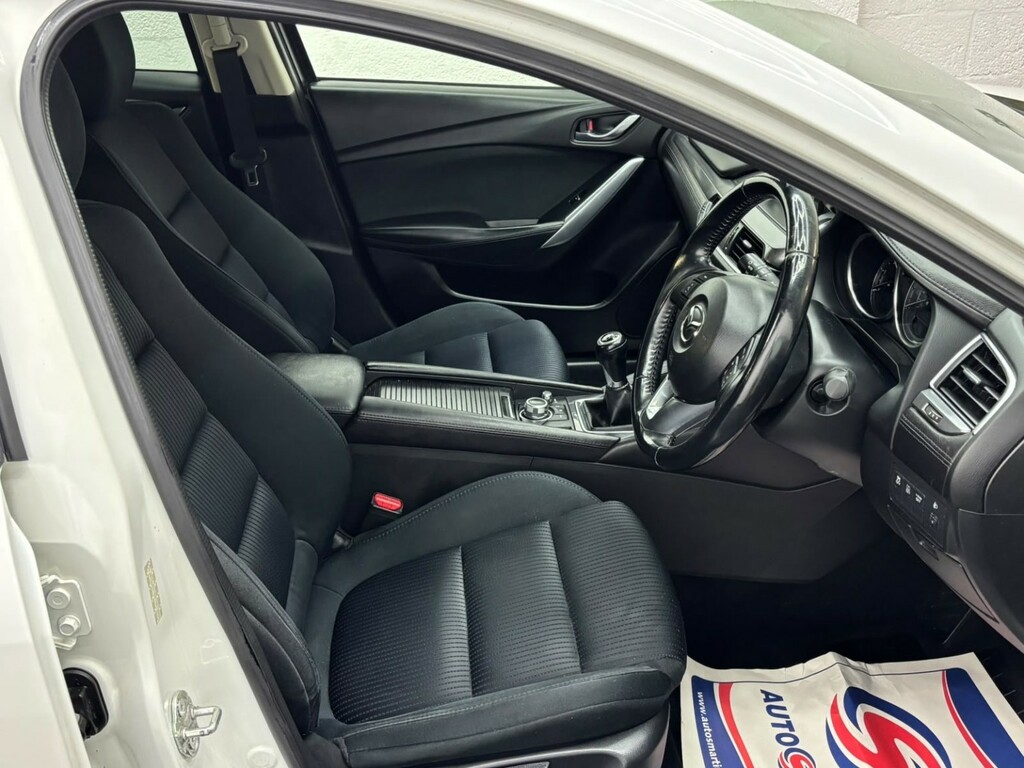Mazda 6 2.2 Skyactiv-d Se-l Nav White #4