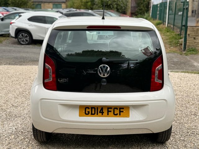 Volkswagen Up Hatchback White #6