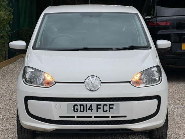 Volkswagen Up Hatchback White #4