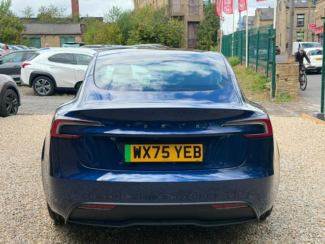 Tesla Model 3 Saloon WX75YEB Blue #6