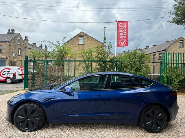 Tesla Model 3 Saloon WX75YEB Blue #4