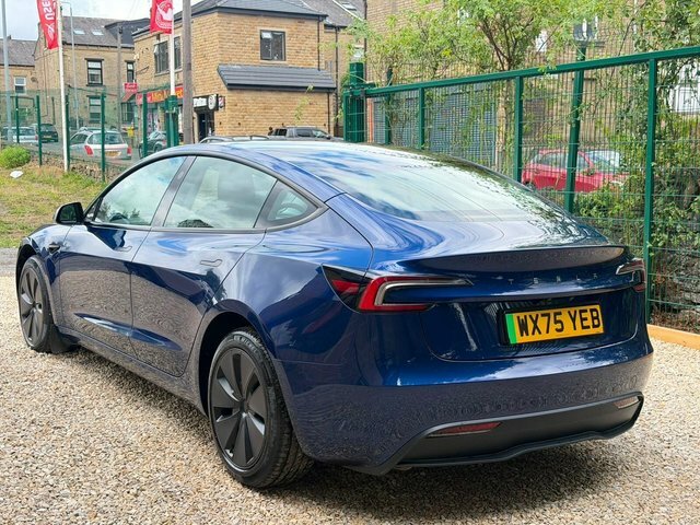 Tesla Model 3 Saloon WX75YEB Blue #5