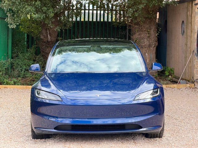 Tesla Model 3 Saloon WX75YEB Blue #2