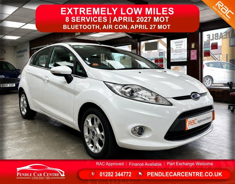 Ford Fiesta 1.3L Zetec White