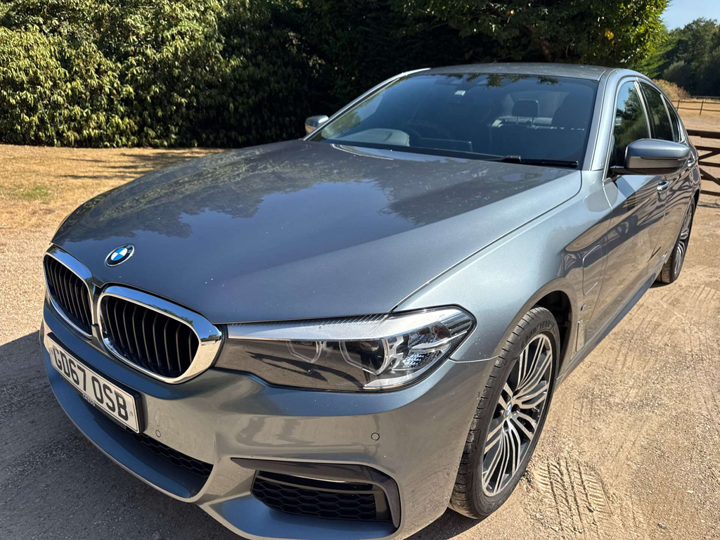 BMW 5 Series 530E M Sport Grey #32