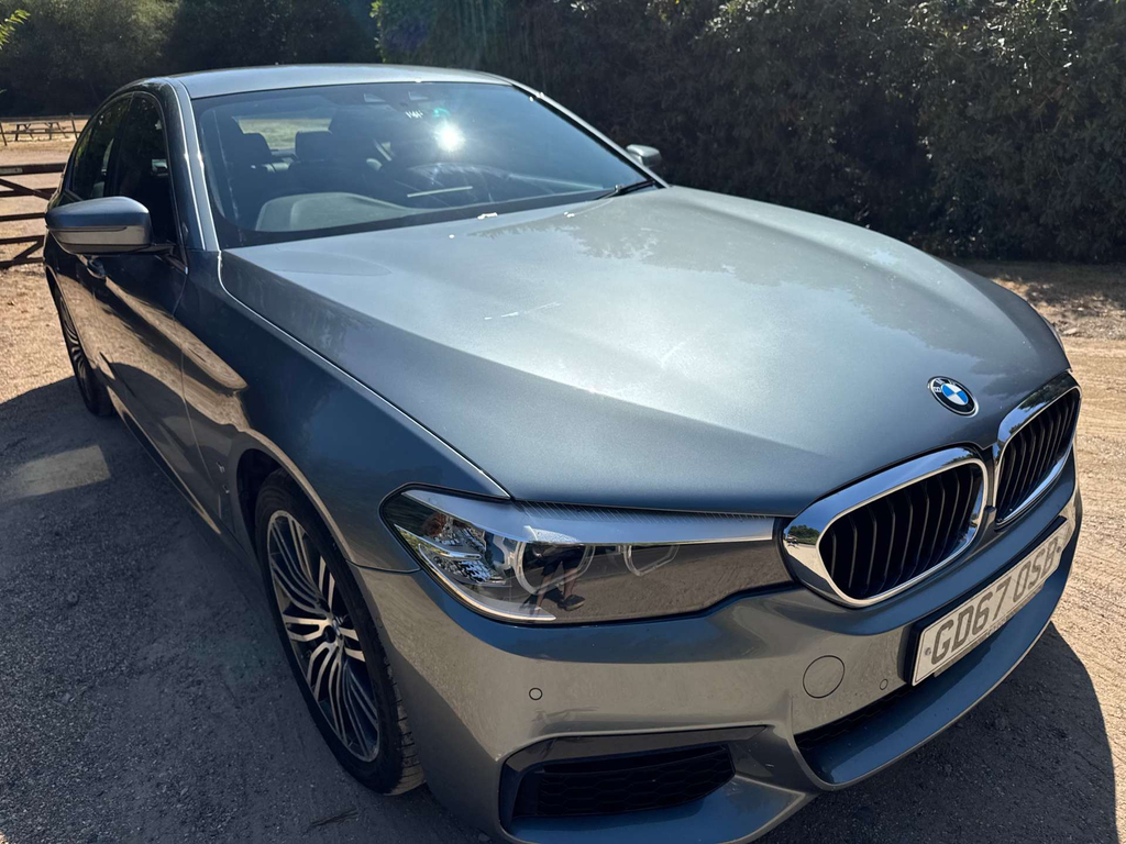 BMW 5 Series 530E M Sport Grey #42