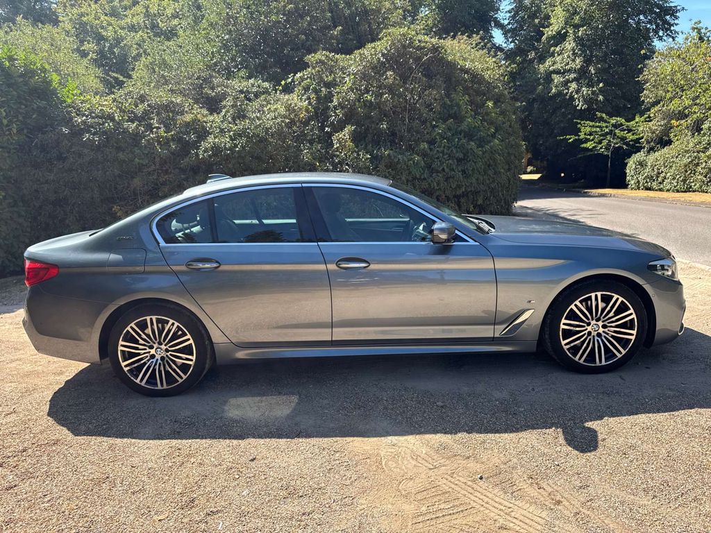 BMW 5 Series 530E M Sport Grey #8