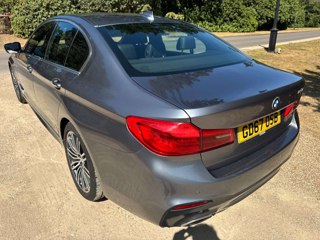 BMW 5 Series 530E M Sport Grey #36