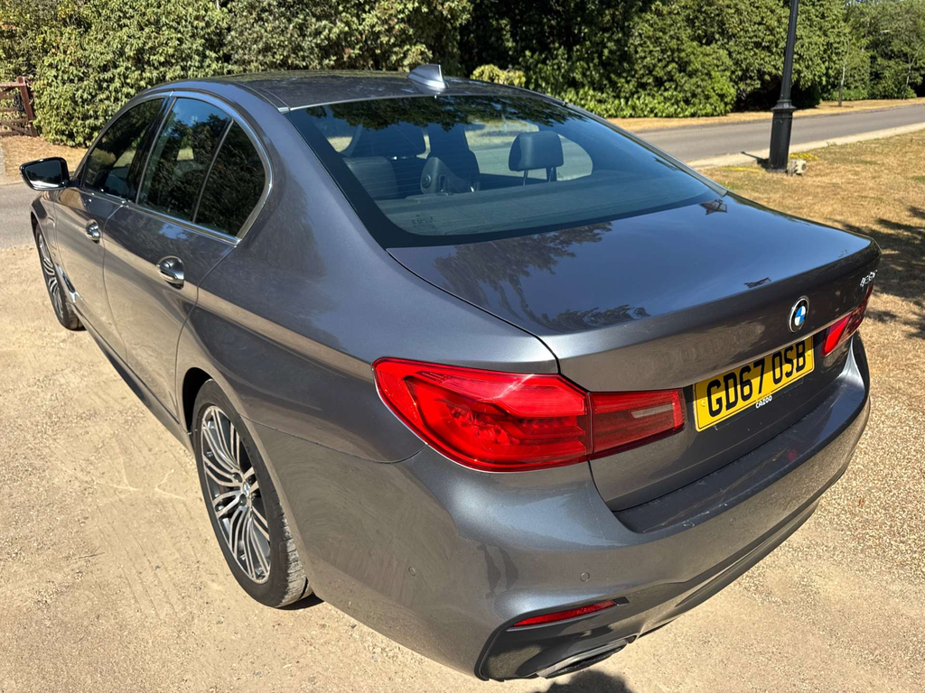 BMW 5 Series 530E M Sport Grey #26