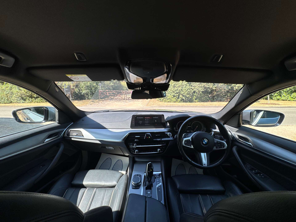 BMW 5 Series 530E M Sport Grey #12