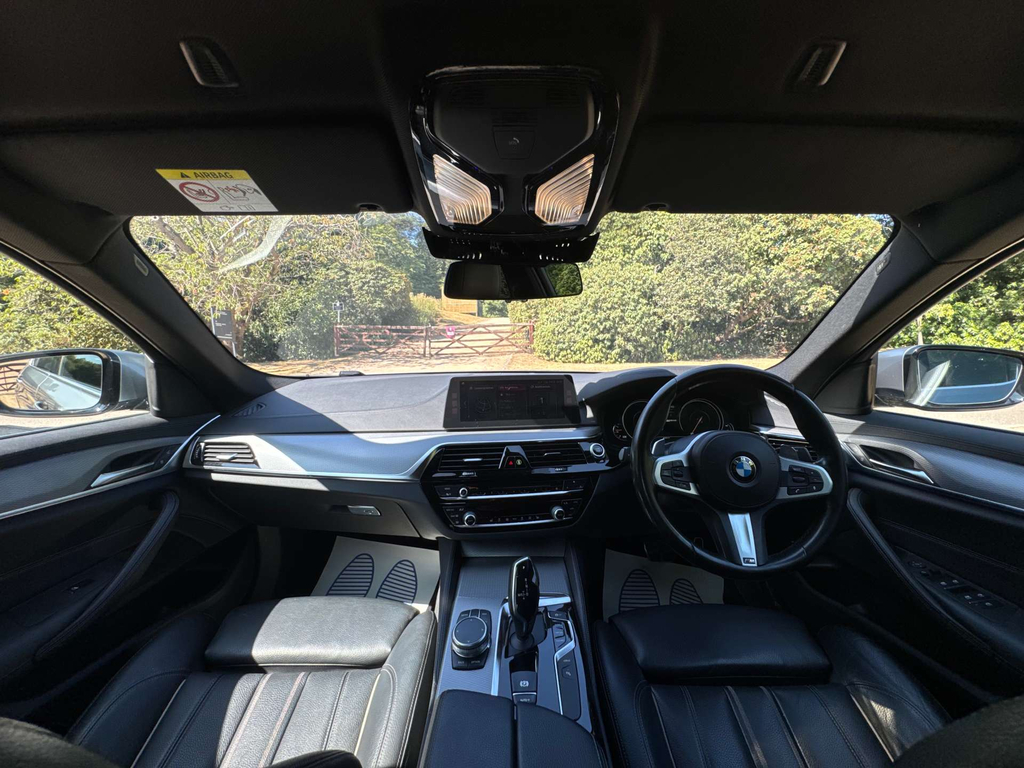 BMW 5 Series 530E M Sport Grey #9