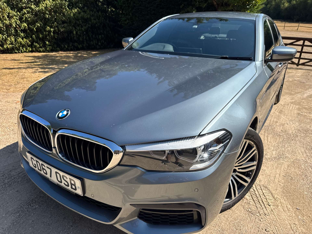 BMW 5 Series 530E M Sport Grey #35