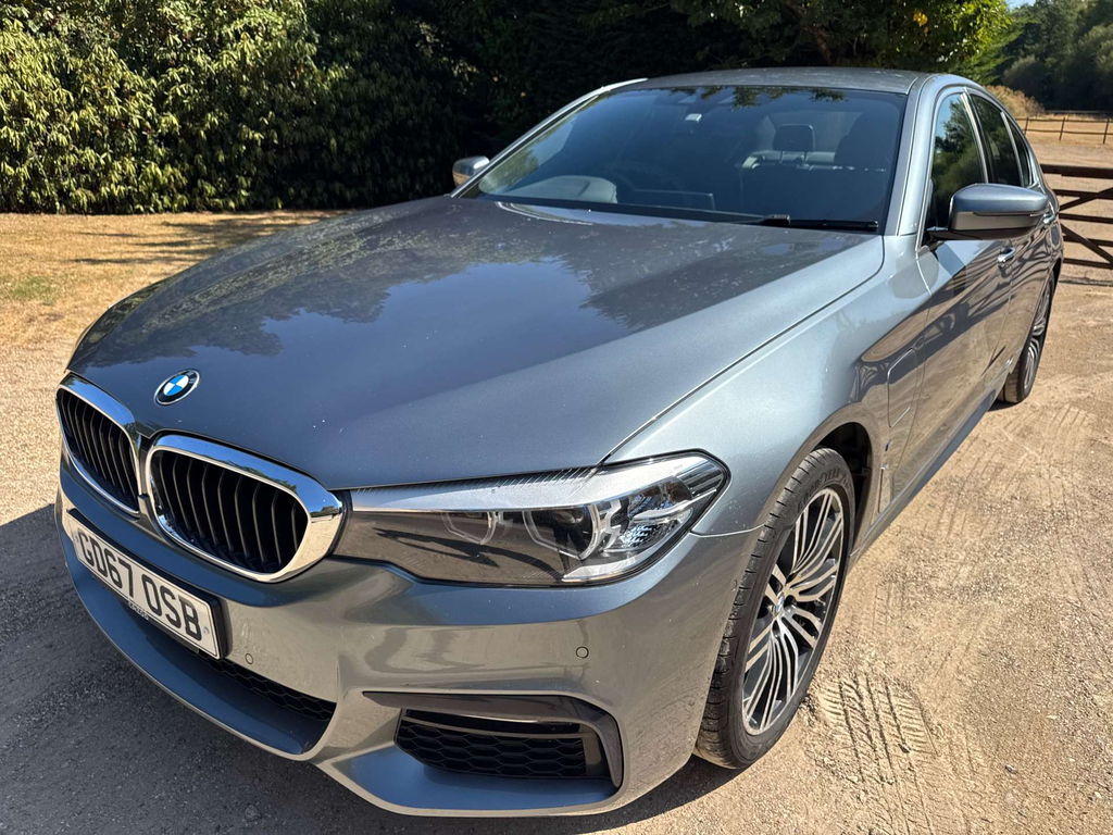 BMW 5 Series 530E M Sport Grey #41