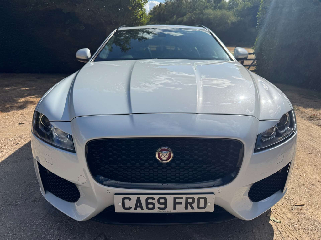 Jaguar XF R-sport Saloon Red #28