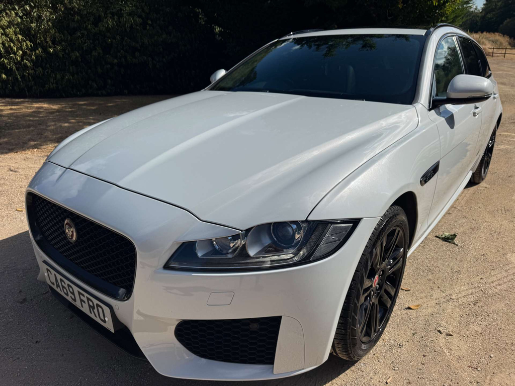 Jaguar XF R-sport Saloon Red #45