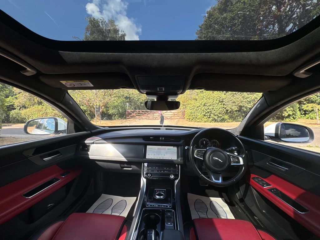 Jaguar XF R-sport Saloon Red #17