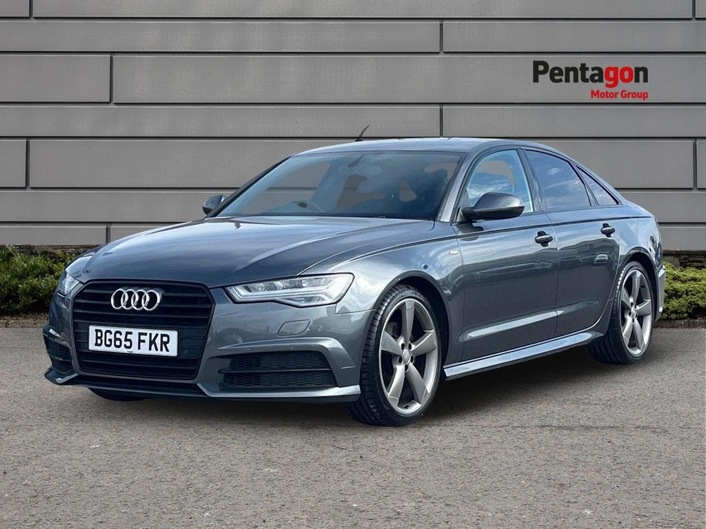 Audi A6 Saloon 2.0 Tdi Ultra Black Edition Saloon S Tr Grey #3