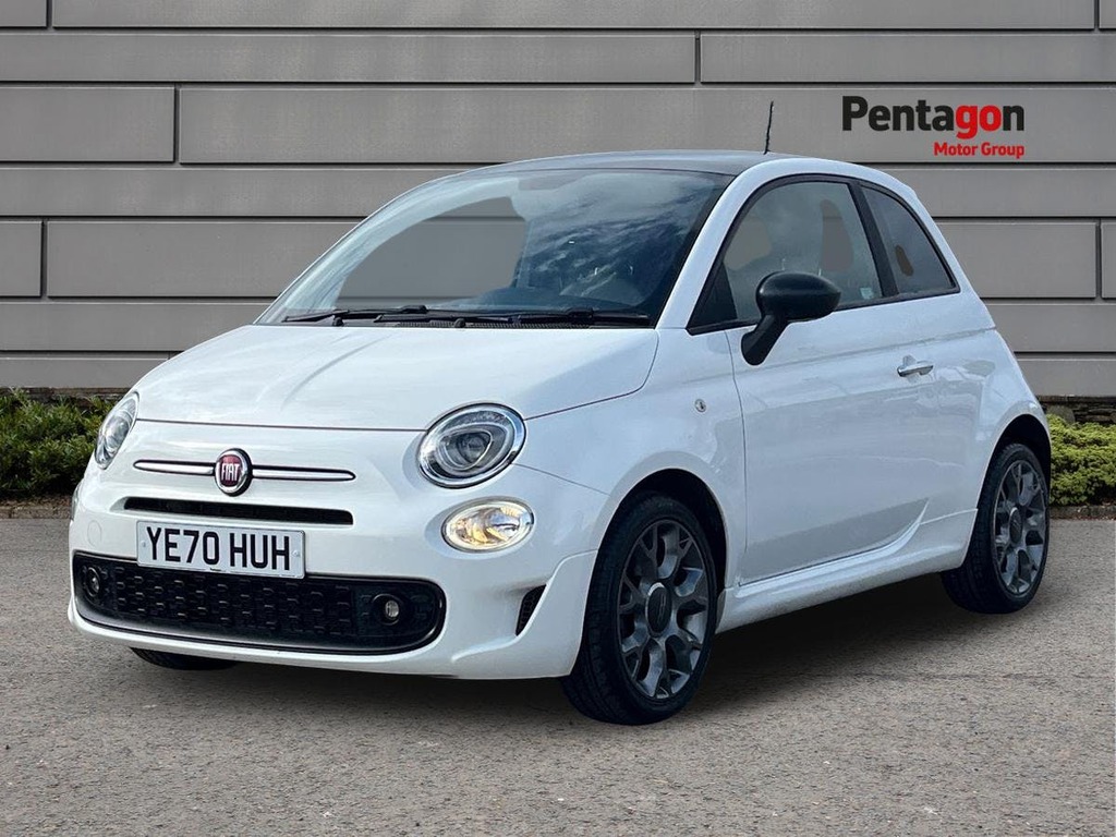 Fiat 500 1.0 Mhev Rock Star Hatchback Eur YE70HUH White #3