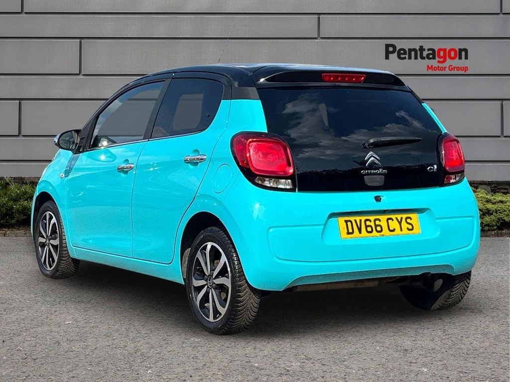 Citroen C1 1.2 Puretech Flair Hatchback Eur DV66CYS Blue #2