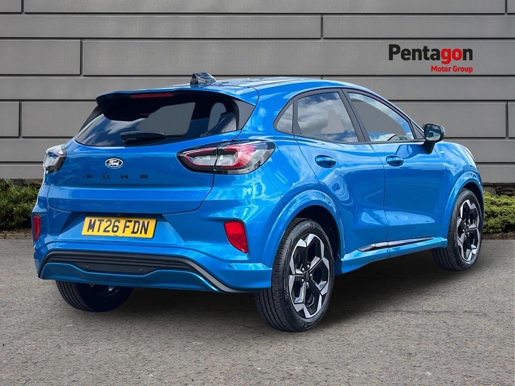 Ford Puma 1.0T Ecoboost Mhev St Line X Suv Hybrid MT26FDN Blue #4