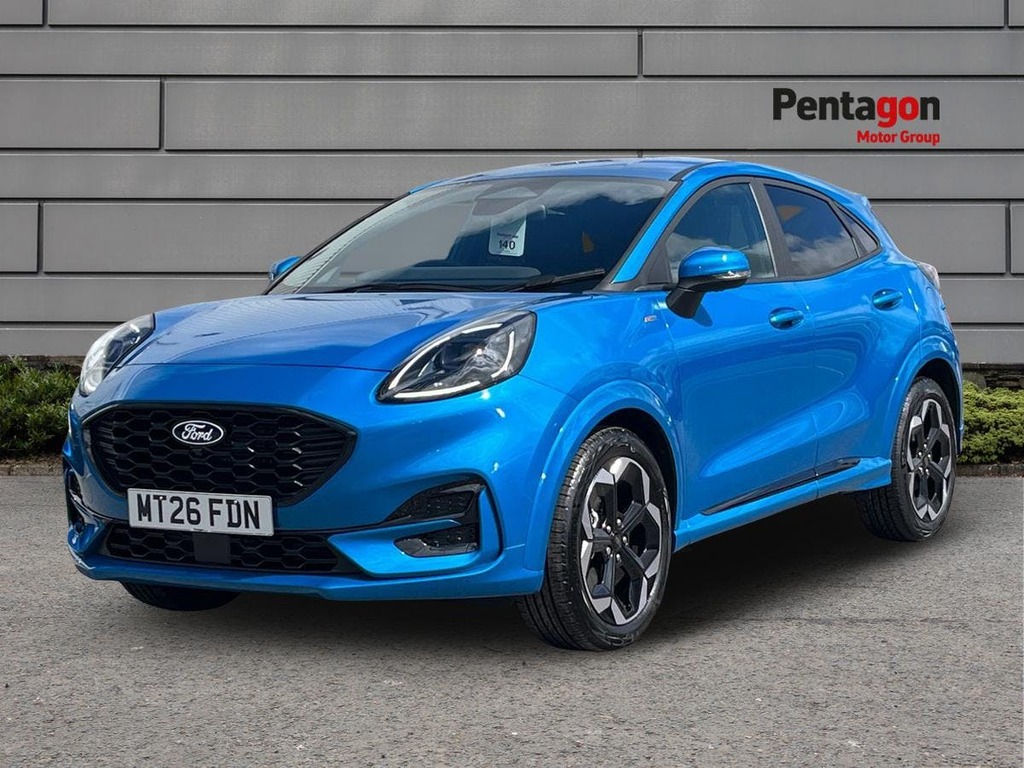Ford Puma 1.0T Ecoboost Mhev St Line X Suv Hybrid MT26FDN Blue #3