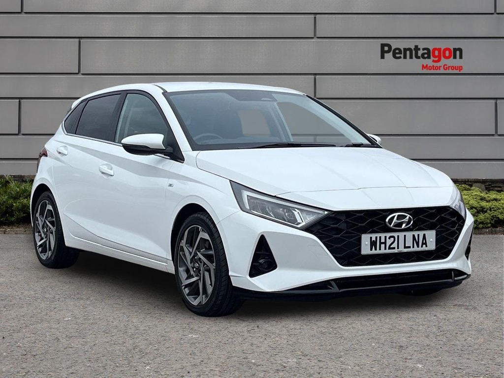 Hyundai I20 1.0 T Gdi Mhev Premium Hatchback Hybrid WH21LNA White