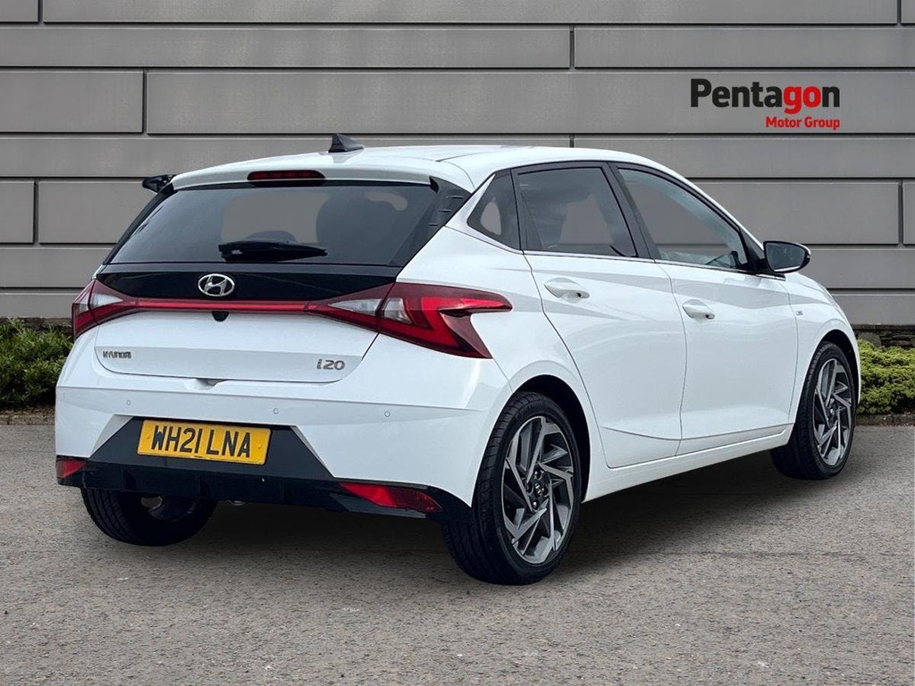 Hyundai I20 1.0 T Gdi Mhev Premium Hatchback Hybrid WH21LNA White #4