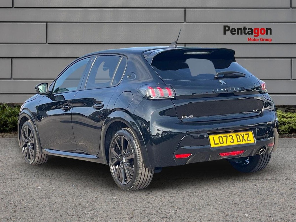 Peugeot 208 1.2 Puretech Gt Hatchback Eat Euro 6 S LO73DXZ Black #2
