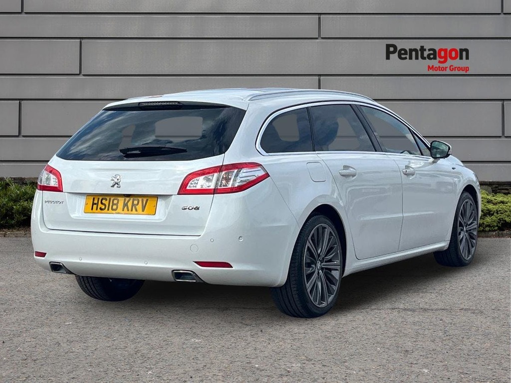 Peugeot 508 SW 2.0 Bluehdi Gt Estate Euro 6 Ss White #4
