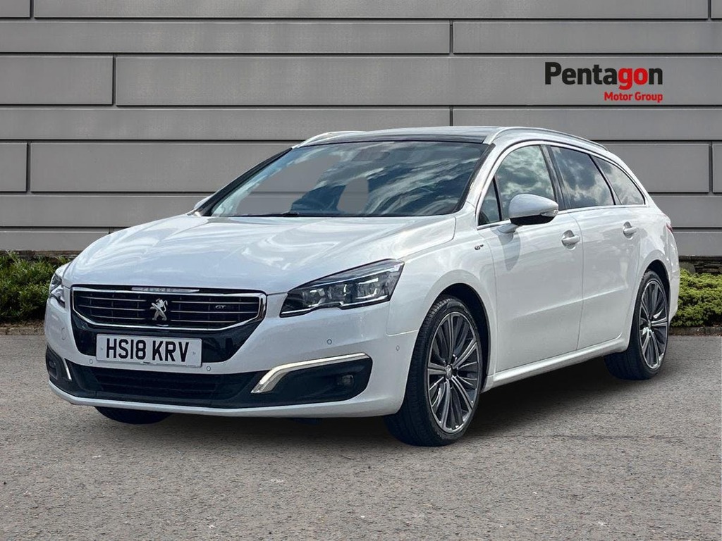 Peugeot 508 SW 2.0 Bluehdi Gt Estate Euro 6 Ss White #3