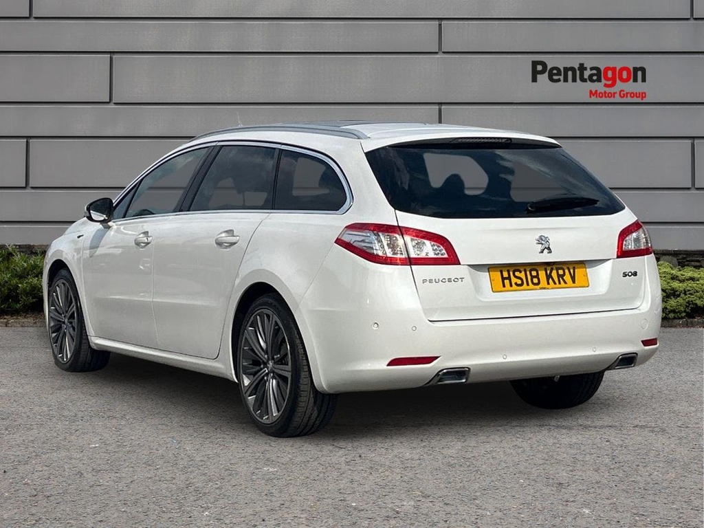 Peugeot 508 SW 2.0 Bluehdi Gt Estate Euro 6 Ss White #2
