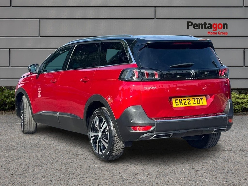 Peugeot 5008 1.2 Puretech Gt Suv Eat Euro 6 Ss 1 EK22ZDT Red #2