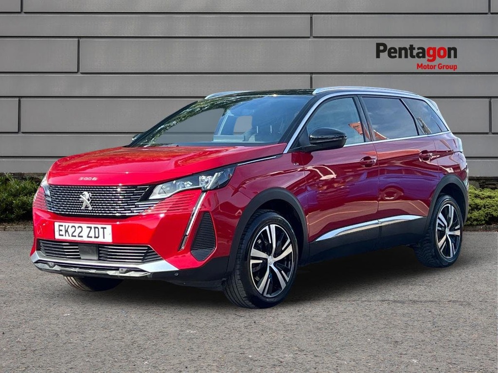 Peugeot 5008 1.2 Puretech Gt Suv Eat Euro 6 Ss 1 EK22ZDT Red #3