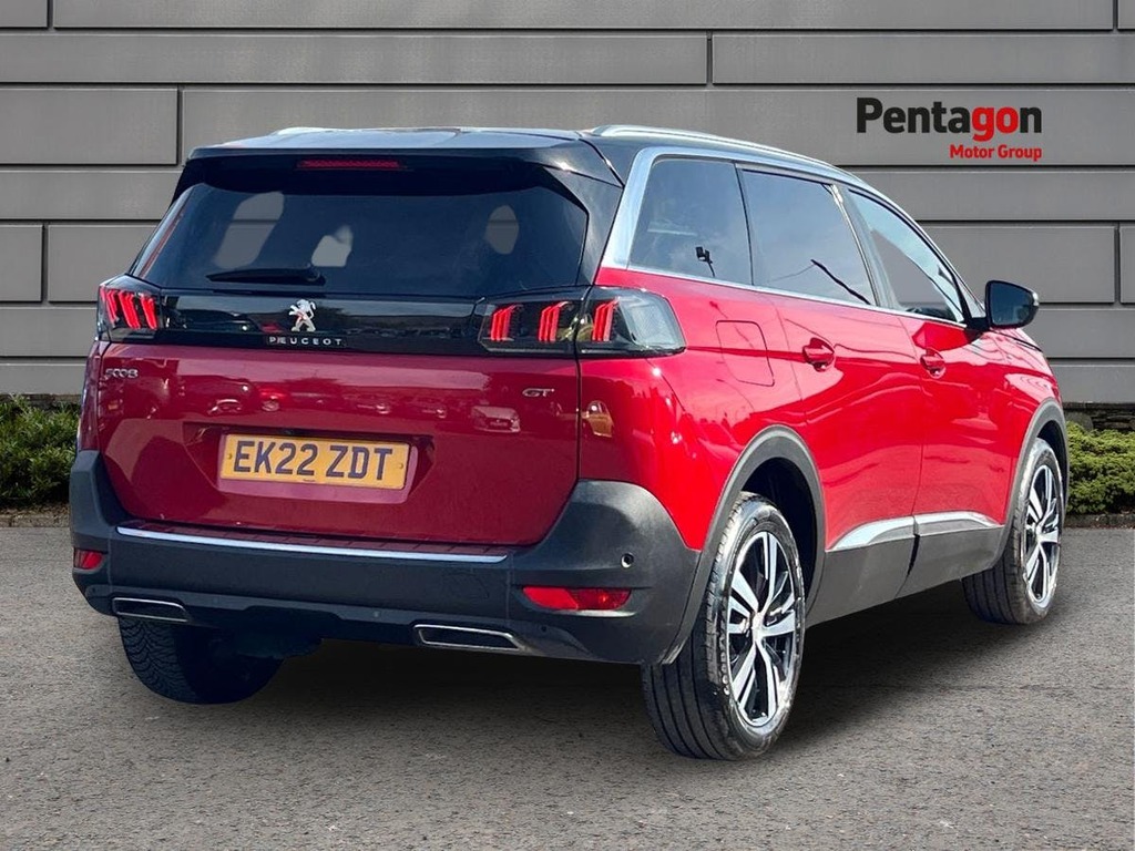Peugeot 5008 1.2 Puretech Gt Suv Eat Euro 6 Ss 1 EK22ZDT Red #4
