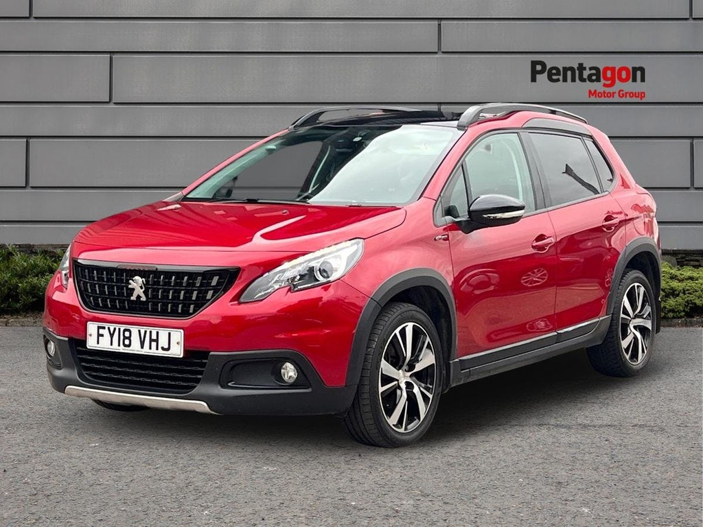 Peugeot 2008 1.6 Bluehdi Gt Line Suv Euro 6 Red #3