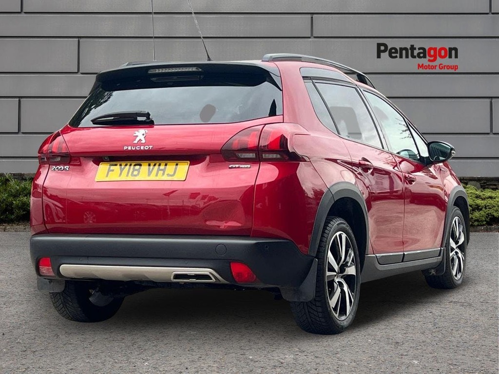 Peugeot 2008 1.6 Bluehdi Gt Line Suv Euro 6 Red #4