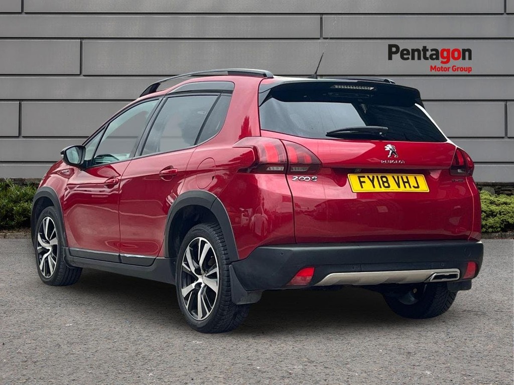 Peugeot 2008 1.6 Bluehdi Gt Line Suv Euro 6 Red #2