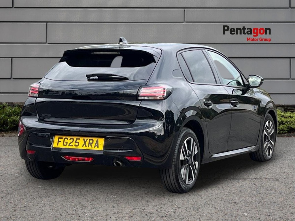 Peugeot 208 1.2 Puretech Allure Hatchback Eu FG25XRA Black #4