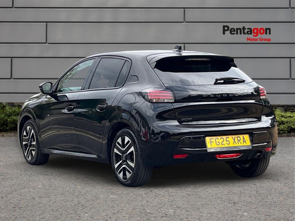 Peugeot 208 1.2 Puretech Allure Hatchback Eu FG25XRA Black #2