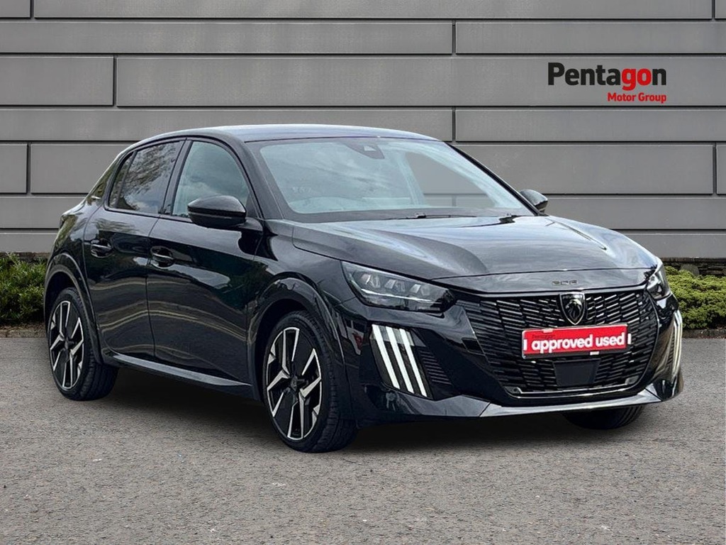 Peugeot 208 1.2 Puretech Gt Hatchback Euro 6 FV74RVK Black