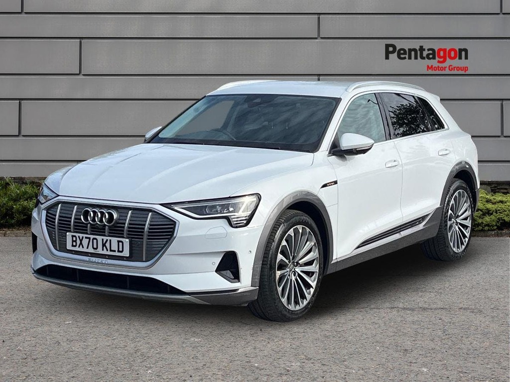 Audi E-tron 55 Suv Quattro 95Kwh 408 Ps BX70KLD White #3