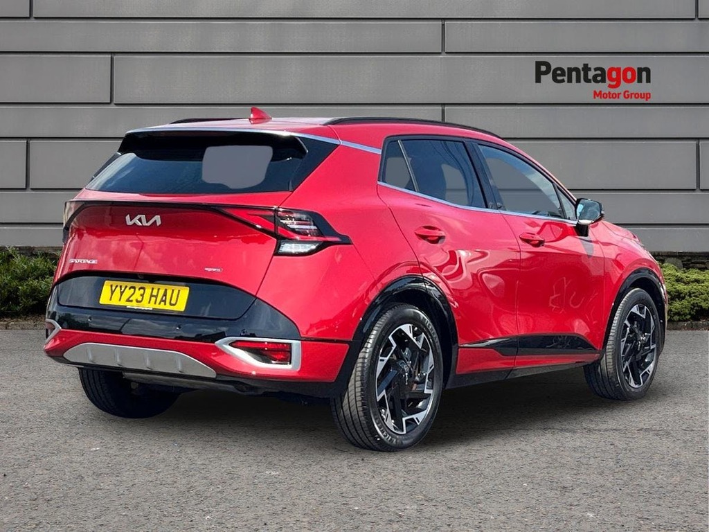 Kia Sportage 1.6 T Gdi Mhev Gt Line Suv Hybrid Dct E Red #4