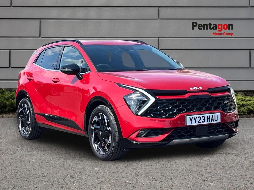 Kia Sportage 1.6 T Gdi Mhev Gt Line Suv Hybrid Dct E Red