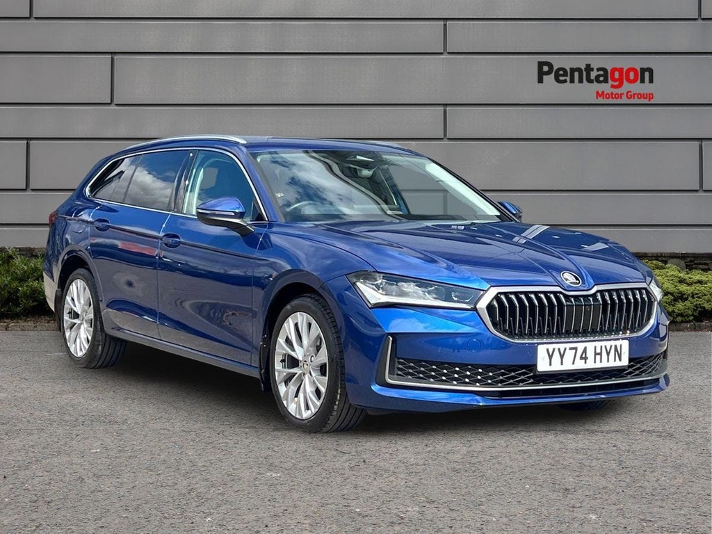 Skoda Superb 2.0 Tdi Se L Estate Dsg Euro 6 Ss 1 Blue